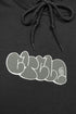 nyke × Cycle THROW UP HOODIE -BLACK-